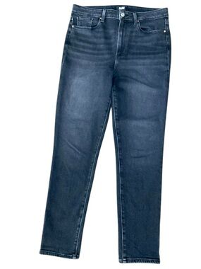 PAIGE GEMMA Women’s Skinny Jeans Black Denim Size 31 NWOT